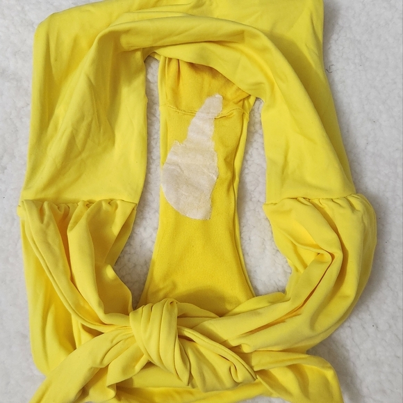 New!Agua Bendita Isabella Bikini Bottom Yellow - Picture 12 of 14